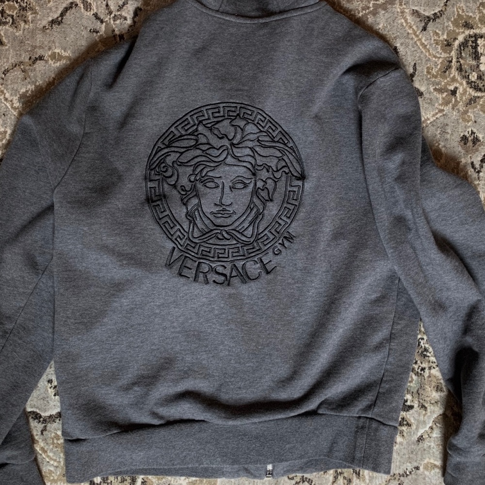 Authentic Versace Zip Hoodie
